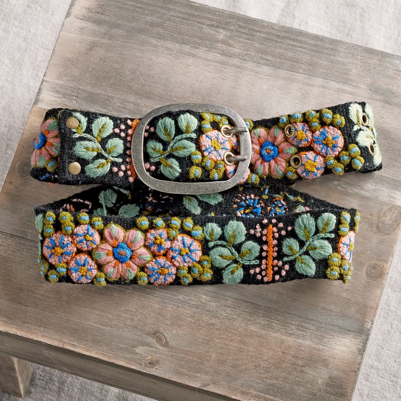 Sonoran Blooms Belt View 4C_BLK