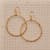FEEL GOOD HOOP EARRINGS view 1