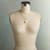 Paper Clip Pearl Necklace View 4