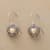 FULL HEART EARRINGS view 1