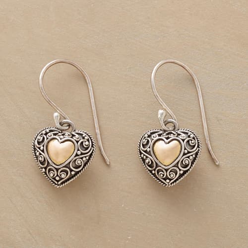 FULL HEART EARRINGS view 1