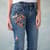 JACKIE EMBROIDERED JEANS view 2