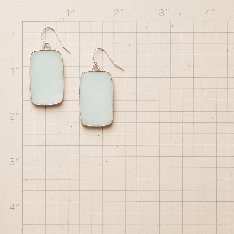 Sea Glass Earrings View 2