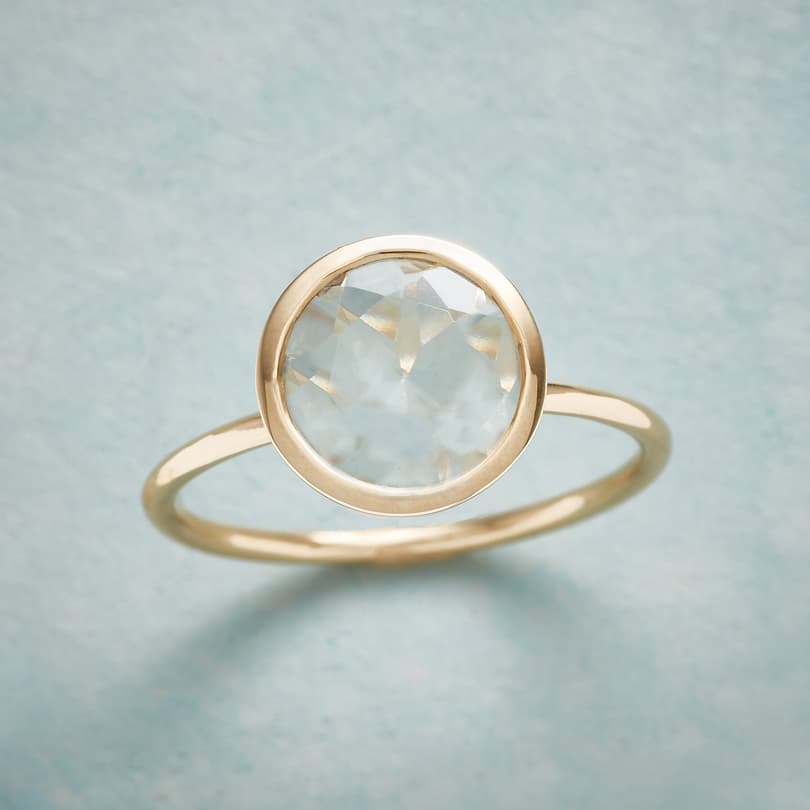HINT OF GREEN AMETHYST RING view 1