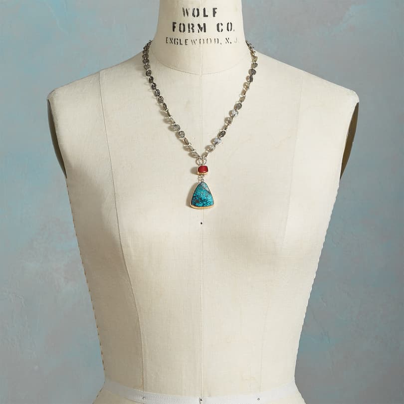 TURQUOISE AHEAD NECKLACE view 3