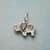 STERLING SILVER SWEET ELEPHANT CHARM view 1
