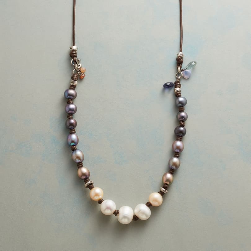 PEARL TETHER NECKLACE view 1