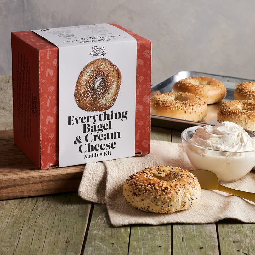 Farm Steady Everything Bagel and Cream Cheese Making Kit