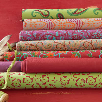 Sundance Festive Array Wrapping Paper, Set of 8