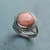 Rhodochrosite In The Round Ring View 1