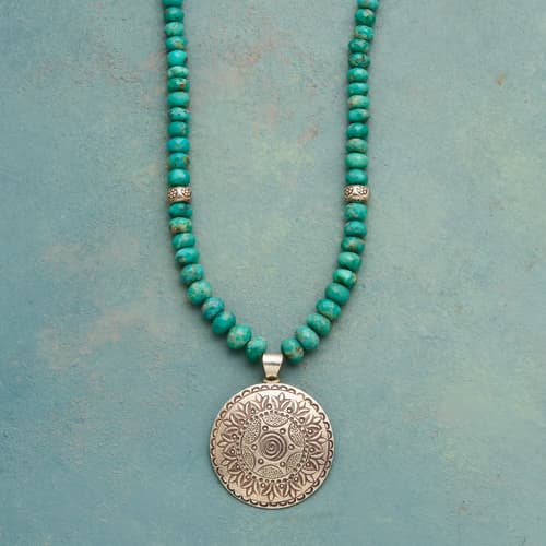 River Mandala Necklace View 1