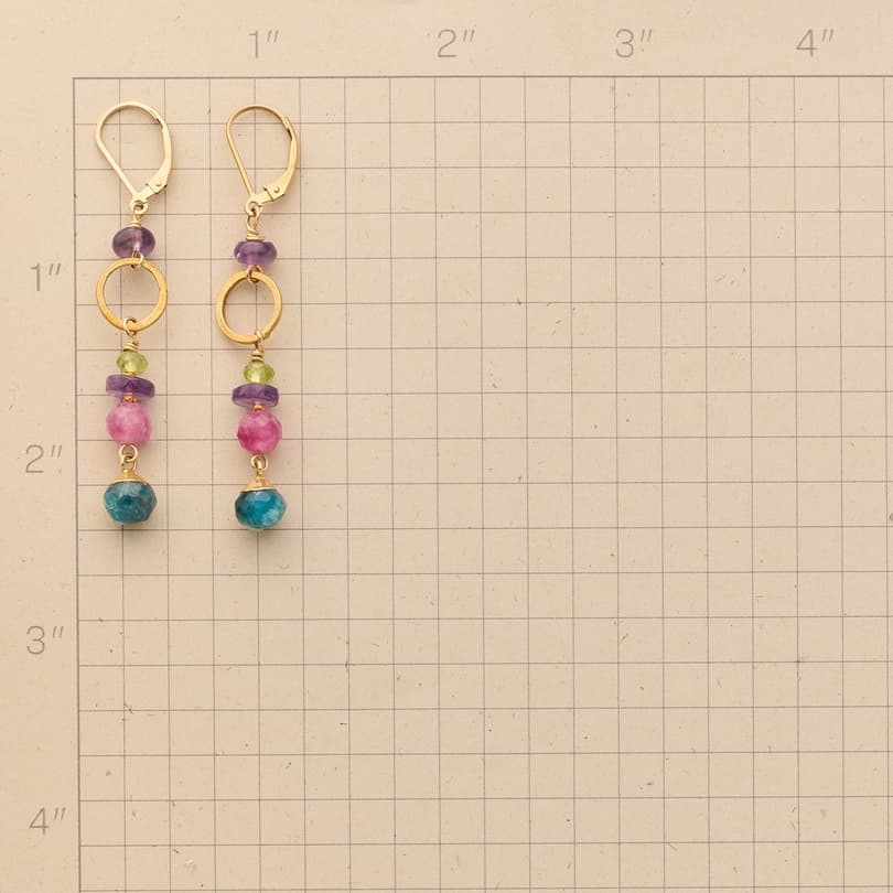 Artist Palette Earrings View 2