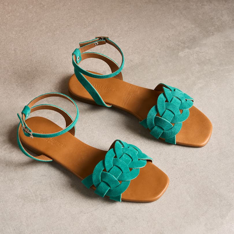 Cosmos Suede Sandals View 6