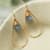 Two Drop Teardrop Earrings View 3