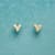 YELLOW GOLD PRECIOUS LOVE EARRINGS view 1