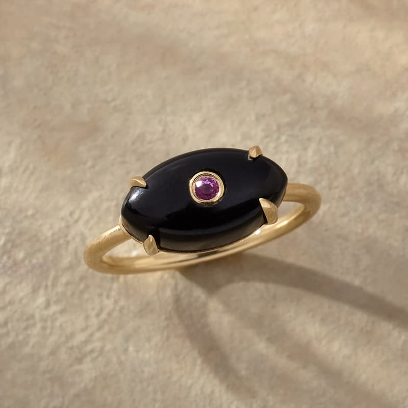 Onyx Eye Ring View 1