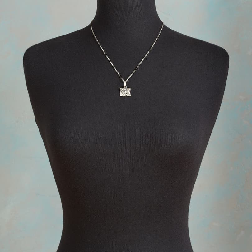 ANGEL OF MERCY SILVER CHARM view 2