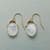 HORSESHOE MOONSTONE EARRINGS view 1