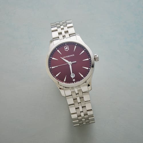 Cherry red swiss army on sale watch