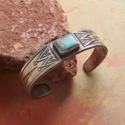 Al Somers Carico Lake Turquoise Cuff