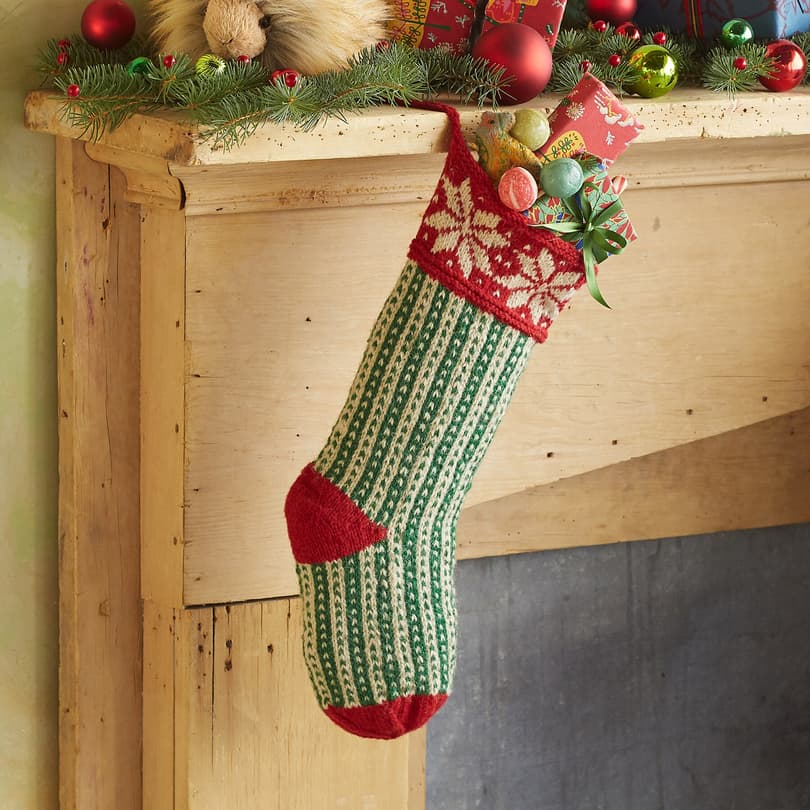 HEIRLOOM HOLIDAY CHEER STOCKING view 1