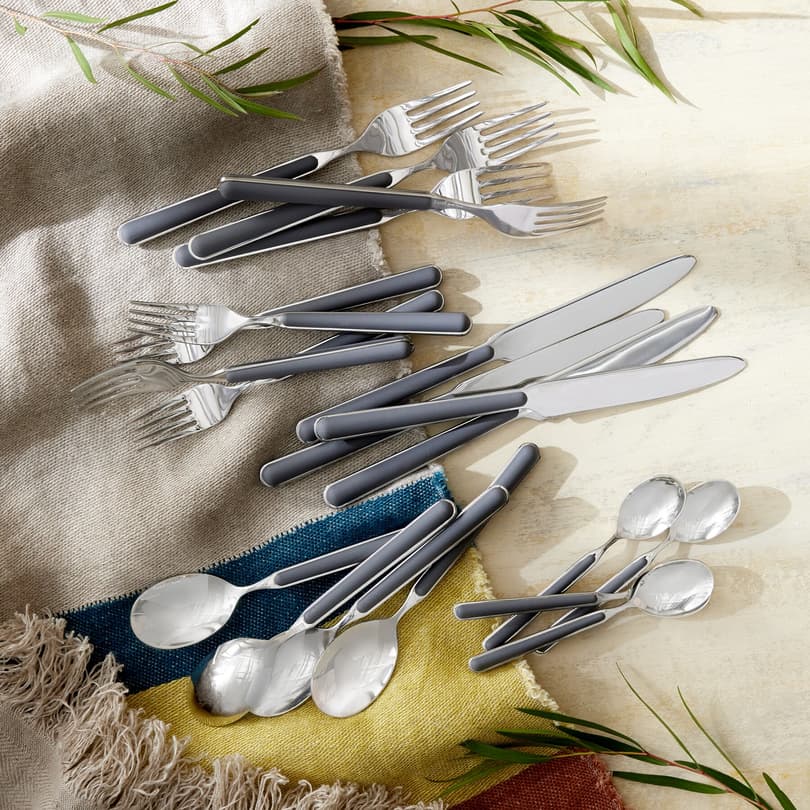 MAIA FLATWARE, 20-PIECE SET view 1 VICUNA