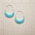 TURQUOISE MOON EARRINGS view 1