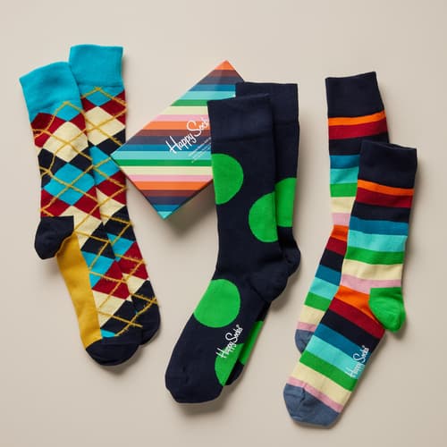 Classic Socks, Set Of 3 View 4Multi