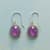 Viva Violet Earrings View 1