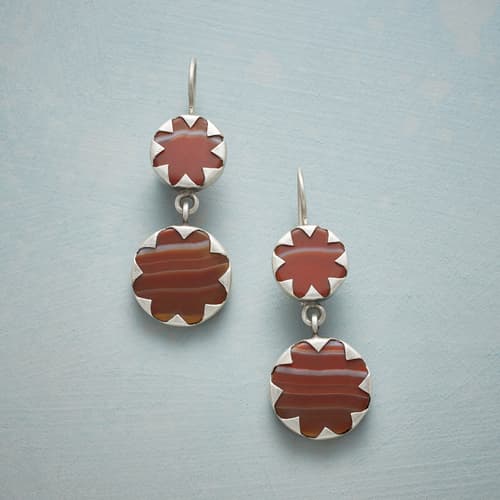 BLOOD ORANGE EARRINGS view 1