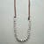 KNOTTED GRAY PEARL NECKLACE view 1