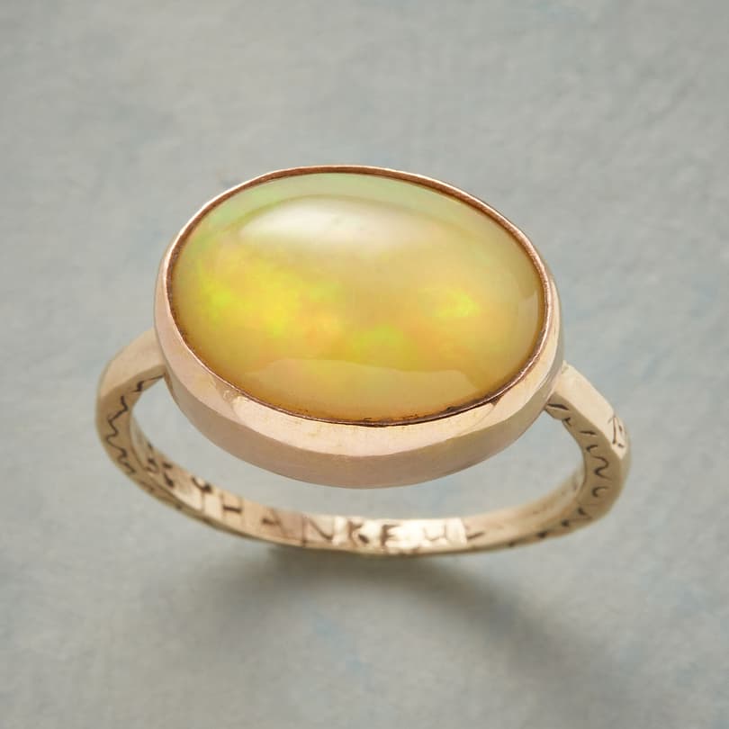 SALUTATION OPAL RING view 1