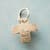 GOLD GARNET FAITH CHARM view 1