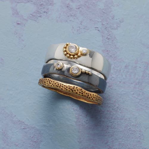 Handmade Women's Stack Rings | Sundance Catalog