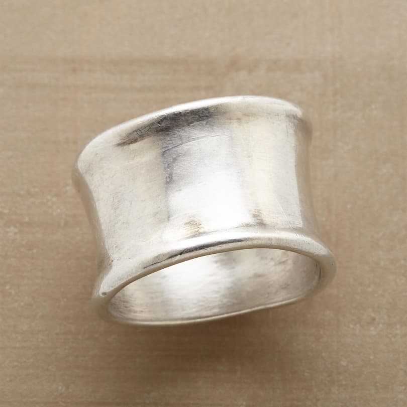 SILVER ESSENCE RING view 1