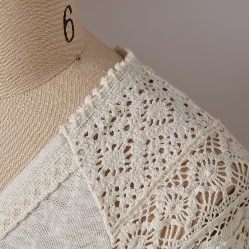 GRACEFUL LACE TOP view 3