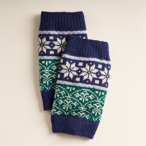 French Knot X Sundance-Fair Isle Leg Warmers