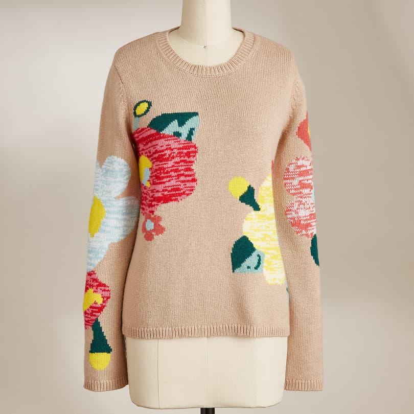 WINTER FLOWERS SWEATER view 1