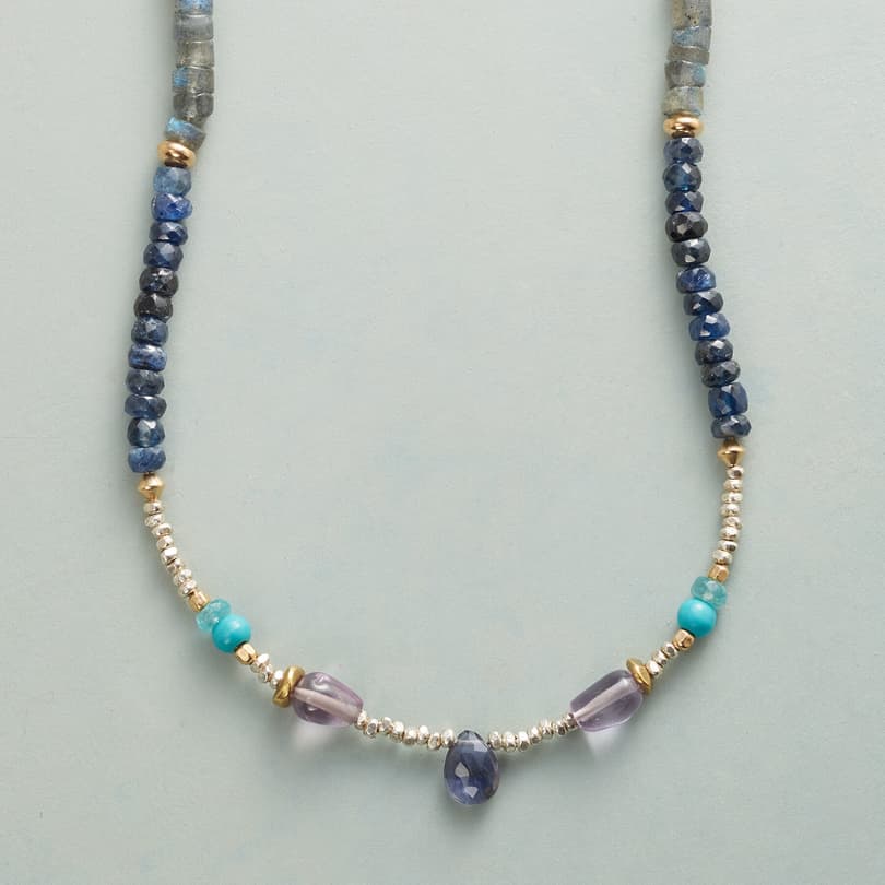 BLUE MUSE NECKLACE view 1