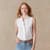 Sienna Ruffle Eyelet Top View 5C_WHT