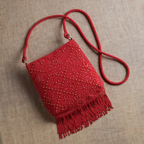 Pavillion Beaded Bag