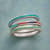 DESERT PALETTE STACKING RINGS, SET OF 3 view 1