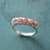 Resonating Rhodochrosite Ring View 1