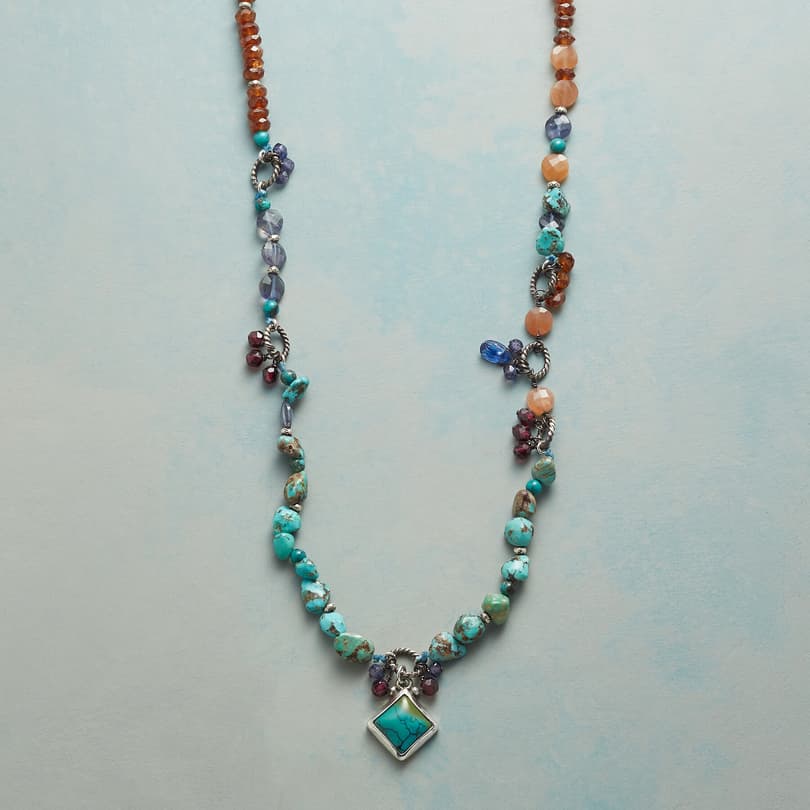 TURQUOISE BLISS NECKLACE view 1
