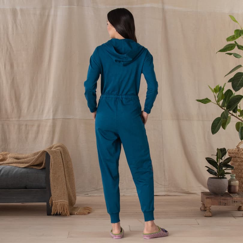 Old navy zip discount front hoodie jumpsuit