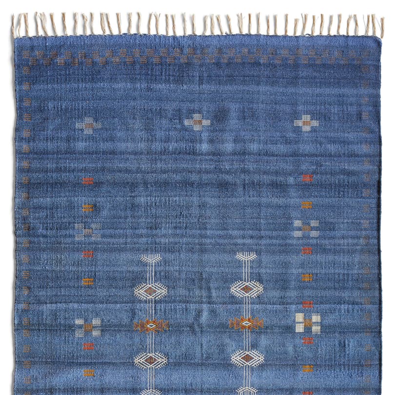BAHARA DHURRIE RUG view 1