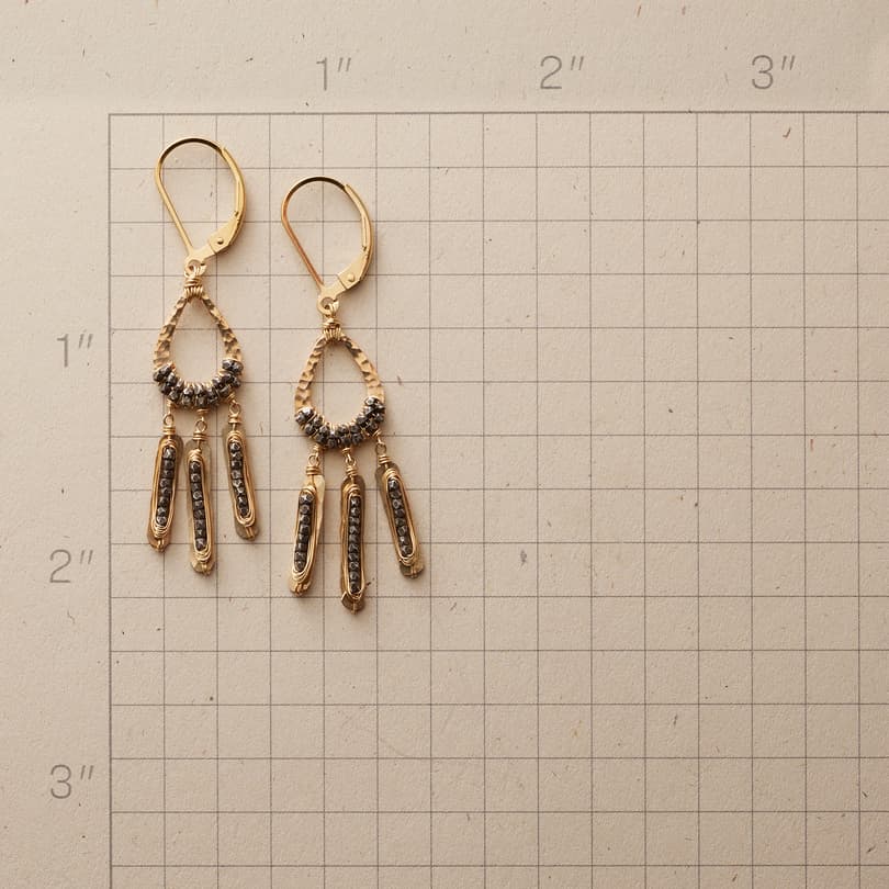 Dusk To Dawn Earrings View 2