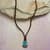 INLAID TURQUOISE NECKLACE view 1