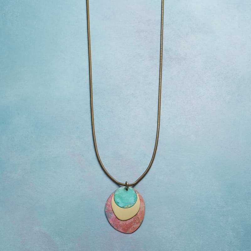 ROCKS FROM THE MOON NECKLACE view 1