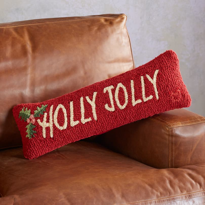 HOLLY JOLLY BOLSTER view 1